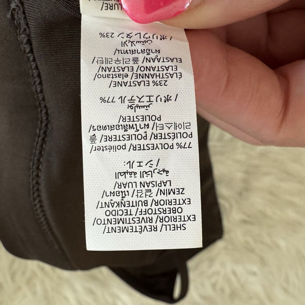 Alo Yoga Airlift Intrigue Bra Women’s Large Espresso Adjustable Straps NWT $78 - Picture 13 of 15